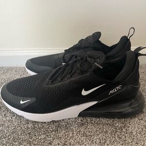 Nike Air Max 270 Black and White Sneakers